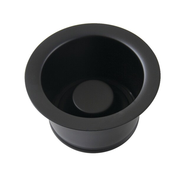 Extended Disposal Flange, Matte Black